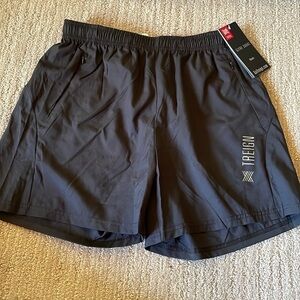 Treign Womens Black Glyde Athletic Running Shorts Size Medium NEW
